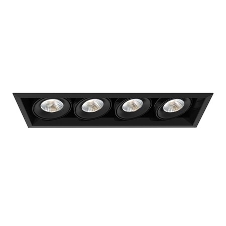 Eurofase MULT, 26W, TRM, 4LT, 40K, BLK/BLK TE134ALED-40-4-01